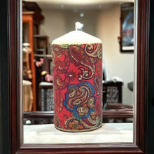 Load image into Gallery viewer, Cashmere paisley pattern candle