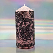 Load image into Gallery viewer, pink pillar candle