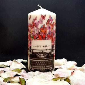 Pillar candle I Love You [product_type] Candle Affair