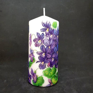 Purple delight Large pillar candle [product_type] Candle Affair