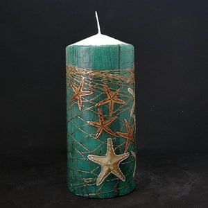 Sea stars Large pillar candle [product_type] Candle Affair