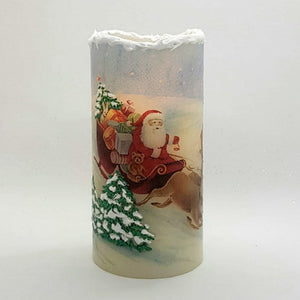 Dashing through the snow LED Christmas candle LED candle Candle Affair