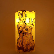 Load image into Gallery viewer, Happy Together LED pillar candle [product_type] Candle Affair