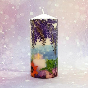 Tranquility Large pillar candle [product_type] Candle Affair