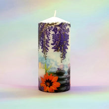 Load image into Gallery viewer, Tranquility Large pillar candle [product_type] Candle Affair