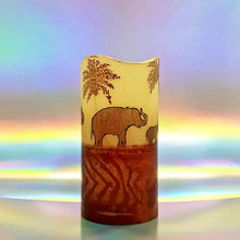 Load image into Gallery viewer, Golden Sunset LED pillar candle LED candle Candle Affair