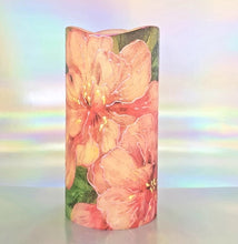 Load image into Gallery viewer, Pink Orchids LED candle