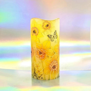 Sunny Spring LED pillar candle [product_type] Candle Affair
