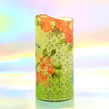 Load image into Gallery viewer, Pastel birds LED pillar candle LED Candles CandleAffair