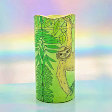Load image into Gallery viewer, Keep Calm LED pillar candle, flameless decorative candle, gift, night light, home decor