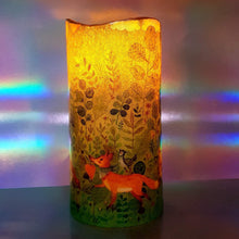 Load image into Gallery viewer, LED shimmering candle, Flameless pillar candle of forest fairy, unique home decoration, gift