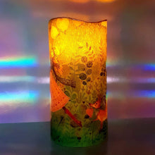 Load image into Gallery viewer, LED shimmering candle, Flameless pillar candle of forest fairy, unique home decoration, gift