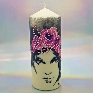 Decorative pillar candle, Girl power candle, Unique home decor, gift for mother, her, birthday present