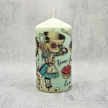 Load image into Gallery viewer, Decorative candle, Alice in wonderland candle gift, Alice in wonderland decor