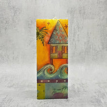Load image into Gallery viewer, Decorative pillar candle, Beach and sea candle, best friend unique gift