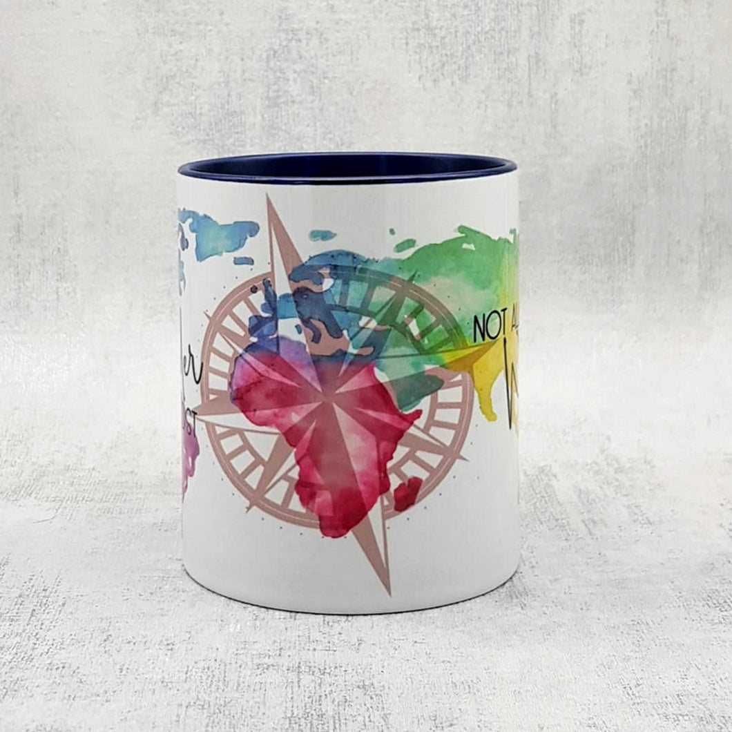 Travel ceramic mug, Keepsake gift, Alpaca mug