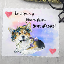 Load image into Gallery viewer, Soft cloth for eyeglasses, lens, spectacles, screens, Corgi dog lover gift