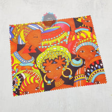 Load image into Gallery viewer, Colours of Life soft cloth for eyeglasses, lens, spectacles, screens, African art lover gift