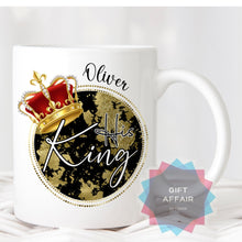 Load image into Gallery viewer, Personalised Valentines Mug, King and Queen Mug, Boyfriend Valentine Mug, Valentines Gift for girlfriend, Love Mug, couples mug set