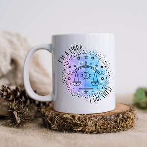 Zodiac sign mug, astrology gift, birthday, anniversary surprise celestial gift