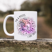 Load image into Gallery viewer, Zodiac sign mug, astrology gift, birthday, anniversary surprise celestial gift