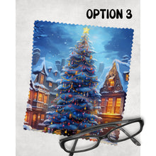 Load image into Gallery viewer, Lens glasses cleaning cloth, Christmas Tree screen cleaning fabric, letterbox gift, Christmas gift